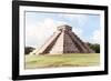 ¡Viva Mexico! Collection - El Castillo Pyramid in Chichen Itza I-Philippe Hugonnard-Framed Photographic Print