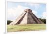 ¡Viva Mexico! Collection - El Castillo Pyramid in Chichen Itza I-Philippe Hugonnard-Framed Photographic Print