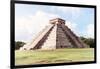 ¡Viva Mexico! Collection - El Castillo Pyramid in Chichen Itza I-Philippe Hugonnard-Framed Photographic Print