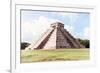 ¡Viva Mexico! Collection - El Castillo Pyramid in Chichen Itza I-Philippe Hugonnard-Framed Photographic Print