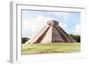 ¡Viva Mexico! Collection - El Castillo Pyramid in Chichen Itza I-Philippe Hugonnard-Framed Photographic Print