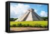 ¡Viva Mexico! Collection - El Castillo Pyramid in Chichen Itza II-Philippe Hugonnard-Framed Stretched Canvas