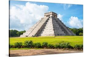 ¡Viva Mexico! Collection - El Castillo Pyramid in Chichen Itza II-Philippe Hugonnard-Stretched Canvas