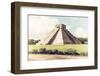 ¡Viva Mexico! Collection - El Castillo Pyramid in Chichen Itza III-Philippe Hugonnard-Framed Photographic Print