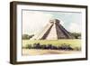 ¡Viva Mexico! Collection - El Castillo Pyramid in Chichen Itza III-Philippe Hugonnard-Framed Photographic Print