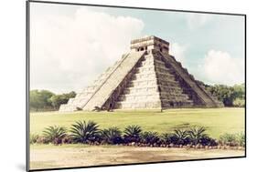 ¡Viva Mexico! Collection - El Castillo Pyramid in Chichen Itza III-Philippe Hugonnard-Mounted Photographic Print