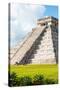 ¡Viva Mexico! Collection - El Castillo Pyramid in Chichen Itza IV-Philippe Hugonnard-Stretched Canvas