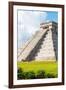 ¡Viva Mexico! Collection - El Castillo Pyramid in Chichen Itza IV-Philippe Hugonnard-Framed Photographic Print