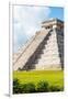 ¡Viva Mexico! Collection - El Castillo Pyramid in Chichen Itza IV-Philippe Hugonnard-Framed Photographic Print