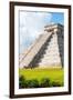 ¡Viva Mexico! Collection - El Castillo Pyramid in Chichen Itza IV-Philippe Hugonnard-Framed Premium Photographic Print