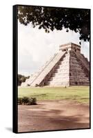 ?Viva Mexico! Collection - El Castillo Pyramid in Chichen Itza IX-Philippe Hugonnard-Framed Stretched Canvas