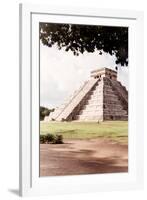 ?Viva Mexico! Collection - El Castillo Pyramid in Chichen Itza IX-Philippe Hugonnard-Framed Photographic Print