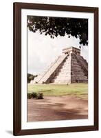 ?Viva Mexico! Collection - El Castillo Pyramid in Chichen Itza IX-Philippe Hugonnard-Framed Photographic Print