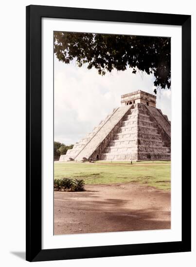 ?Viva Mexico! Collection - El Castillo Pyramid in Chichen Itza IX-Philippe Hugonnard-Framed Photographic Print