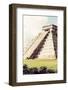 ¡Viva Mexico! Collection - El Castillo Pyramid in Chichen Itza V-Philippe Hugonnard-Framed Photographic Print