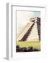 ¡Viva Mexico! Collection - El Castillo Pyramid in Chichen Itza V-Philippe Hugonnard-Framed Photographic Print