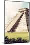 ¡Viva Mexico! Collection - El Castillo Pyramid in Chichen Itza V-Philippe Hugonnard-Mounted Photographic Print