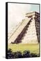 ¡Viva Mexico! Collection - El Castillo Pyramid in Chichen Itza V-Philippe Hugonnard-Framed Stretched Canvas