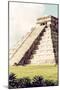 ¡Viva Mexico! Collection - El Castillo Pyramid in Chichen Itza V-Philippe Hugonnard-Mounted Premium Photographic Print