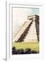 ¡Viva Mexico! Collection - El Castillo Pyramid in Chichen Itza V-Philippe Hugonnard-Framed Photographic Print