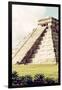 ¡Viva Mexico! Collection - El Castillo Pyramid in Chichen Itza V-Philippe Hugonnard-Framed Photographic Print