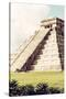 ¡Viva Mexico! Collection - El Castillo Pyramid in Chichen Itza V-Philippe Hugonnard-Stretched Canvas