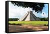 ¡Viva Mexico! Collection - El Castillo Pyramid in Chichen Itza VI-Philippe Hugonnard-Framed Stretched Canvas