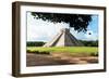 ¡Viva Mexico! Collection - El Castillo Pyramid in Chichen Itza VI-Philippe Hugonnard-Framed Photographic Print