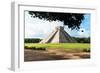 ¡Viva Mexico! Collection - El Castillo Pyramid in Chichen Itza VI-Philippe Hugonnard-Framed Photographic Print