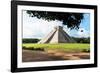 ¡Viva Mexico! Collection - El Castillo Pyramid in Chichen Itza VI-Philippe Hugonnard-Framed Photographic Print