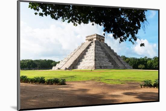 ¡Viva Mexico! Collection - El Castillo Pyramid in Chichen Itza VI-Philippe Hugonnard-Mounted Photographic Print