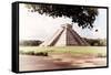 ¡Viva Mexico! Collection - El Castillo Pyramid in Chichen Itza VII-Philippe Hugonnard-Framed Stretched Canvas