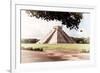 ¡Viva Mexico! Collection - El Castillo Pyramid in Chichen Itza VII-Philippe Hugonnard-Framed Photographic Print