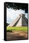 ¡Viva Mexico! Collection - El Castillo Pyramid in Chichen Itza VIII-Philippe Hugonnard-Framed Stretched Canvas