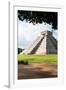 ¡Viva Mexico! Collection - El Castillo Pyramid in Chichen Itza VIII-Philippe Hugonnard-Framed Photographic Print