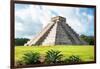 ¡Viva Mexico! Collection - El Castillo Pyramid in Chichen Itza X-Philippe Hugonnard-Framed Photographic Print