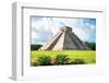 ¡Viva Mexico! Collection - El Castillo Pyramid in Chichen Itza X-Philippe Hugonnard-Framed Photographic Print