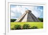¡Viva Mexico! Collection - El Castillo Pyramid in Chichen Itza X-Philippe Hugonnard-Framed Photographic Print