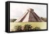 ¡Viva Mexico! Collection - El Castillo Pyramid in Chichen Itza XI-Philippe Hugonnard-Framed Stretched Canvas