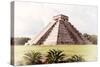 ¡Viva Mexico! Collection - El Castillo Pyramid in Chichen Itza XI-Philippe Hugonnard-Stretched Canvas