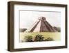 ¡Viva Mexico! Collection - El Castillo Pyramid in Chichen Itza XI-Philippe Hugonnard-Framed Photographic Print