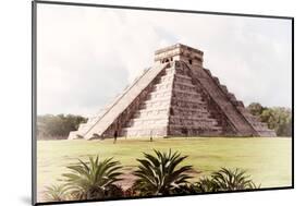 ¡Viva Mexico! Collection - El Castillo Pyramid in Chichen Itza XI-Philippe Hugonnard-Mounted Photographic Print