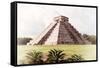 ¡Viva Mexico! Collection - El Castillo Pyramid in Chichen Itza XI-Philippe Hugonnard-Framed Stretched Canvas