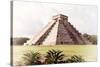 ¡Viva Mexico! Collection - El Castillo Pyramid in Chichen Itza XI-Philippe Hugonnard-Stretched Canvas