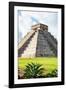 ¡Viva Mexico! Collection - El Castillo Pyramid in Chichen Itza XII-Philippe Hugonnard-Framed Photographic Print