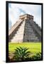 ¡Viva Mexico! Collection - El Castillo Pyramid in Chichen Itza XII-Philippe Hugonnard-Framed Photographic Print