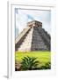 ¡Viva Mexico! Collection - El Castillo Pyramid in Chichen Itza XII-Philippe Hugonnard-Framed Photographic Print