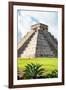 ¡Viva Mexico! Collection - El Castillo Pyramid in Chichen Itza XII-Philippe Hugonnard-Framed Photographic Print