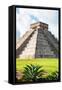 ¡Viva Mexico! Collection - El Castillo Pyramid in Chichen Itza XII-Philippe Hugonnard-Framed Stretched Canvas