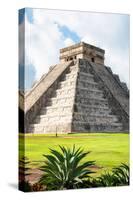 ¡Viva Mexico! Collection - El Castillo Pyramid in Chichen Itza XII-Philippe Hugonnard-Stretched Canvas